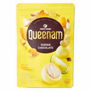 <span class=keywords><strong>Dragées</strong></span> au chocolat de qualité supérieure, vente en gros, livraison mondiale, HALAL, OEM/ODM, 75g, <span class=keywords><strong>dragées</strong></span> au chocolat saveur durian, amandes et noix de cajou, bonbons enrobés de chocolat - Product Image 1