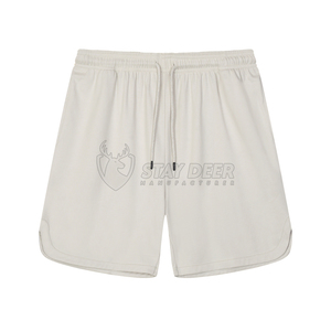 Pantalones cortos deportivos para hombre, de secado rápido, para gimnasio, correr, entrenamiento, transpirables, con bolsillos - Product Image 1