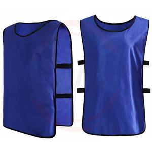 High Quality Blank Soccer Training Bibs Football Vest Uniform Green <b>Sports</b> <b>Jersey</b> With Customize Logo - Product Image 4