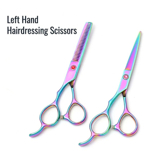 5.5" Hairdressing Professional Salon Scissors Kit for Home and Low MOQ Salon Stainless Steel Sharp Handle Barber Shears - Product Image 4