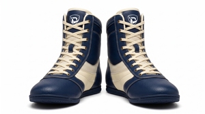 Zapatos de Boxeo Dumela International, de Cuero, de Caña Alta, Duraderos, Transpirables, Cómodos y Ecológicos para Todas las Estaciones - Product Image 1