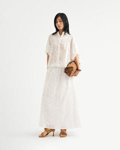 Camiseta de Manga Corta para Mujer, de Alta Calidad, Informal, de Algodón y Poliéster, Transpirable, Ecológica, de Secado Rápido, Antiarrugas, de Color Sólido y Cuello Camisero - Product Image 5