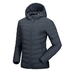 Chaqueta Acolchada de Lona Transpirable para Mujer, Estilo Urbano, Cálida para Invierno, con Forro de Nailon, Brillante, a Bajo Precio, en Oferta - Product Image 4