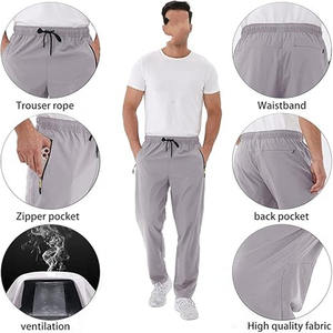 Pantalon homme léger en coton, respirant, coupe ample, best-seller, vente flash, envoyé par Dress Sports - Product Image 6