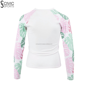 Custom Logo Oem Judo Jiujitsu Sports Surf Sports <b>Women</b> 50 Spf Rashguard <b>Swim</b> Men Rash Guard - Product Image 5