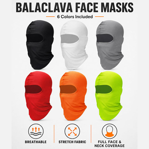 Balaclava d'été sous-casque pour moto, respirant, fin, masque intégral, anti-humidité, rafraîchissant, pour le sport - Product Image 2