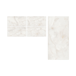 Azulejos de porcelana esmaltada completamente pulida de 600x1200mm de alta calidad, azulejo de suelo Interior brillante liso de mármol brillante - Product Image 1