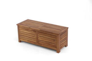 Caja de Almacenamiento de Madera para Jardín, Diseñada para Combinar Almacenamiento Exterior Funcional con una Apariencia de Madera Natural - Product Image 2