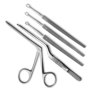 Juego de 5 Piezas de Acero Inoxidable de Alta Calidad para Oído, Nariz y Garganta, Fabricante y Exportador Profesional de Instrumentos ORL - Product Image 5