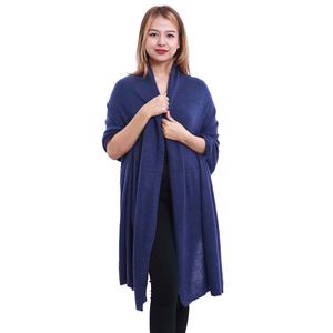 Bufanda de Pashmina de punto de Cachemira hecha a mano para mujer, chal elegante con borde de Argyle, diseño de costilla, calentador de invierno suave, nuevo seguro étnico para la piel - Product Image 2