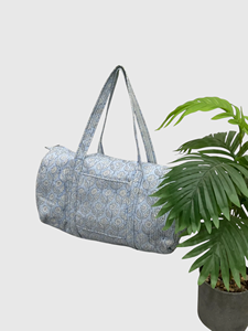 Bolsa de Viaje con Estampado Floral Rosa, Cierre de Cremallera, Gran Capacidad, Material Textil, Estilo Weekender - Product Image 5