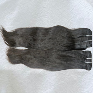 ผมตรงจากคนผม100% จากผมบริสุทธิ์เนื้อนุ่มผิวเรียบไม่พันกันผมทนทาน - Product Image 3