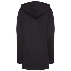 Sweat-shirt à capuche zippé long pour femme, décontracté, surdimensionné, en polaire, avec poches, hiver, vente en gros, OEM personnalisé - Product Image 5