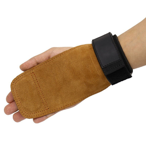 Poignée de compression légère en cuir et néoprène personnalisable avec logo Geo Brother Co pour l'entraînement musculaire et la musculation - Product Image 4