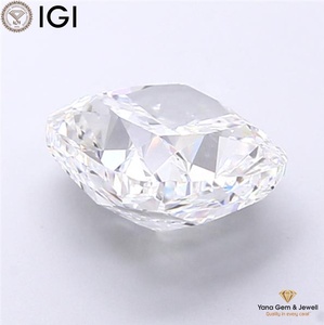 เพชร CVD ที่ได้รับการรับรองจาก IGI ขนาด 4.00 กะรัต สี D ความสะอาดระดับ VS1 รูปทรงสี่เหลี่ยมคุชชั่น สำหรับแหวนเพชรเม็ดเดี่ยวสุดหรู - Product Image 3