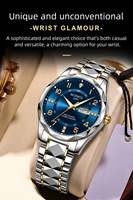 Herren Automatische Mechanische Uhr WL012 42mm Saphirglas Legierungsgehäuse Lederarmband Chronograph Kalender Leuchtende Zeiger 3BAR