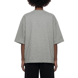 Camiseta Oversize de Algodón Premium para Mujer, Lisa, con Hombros Caídos, Personalizable con Logo, Estilo Urbano, Venta al por Mayor - Product Image 5