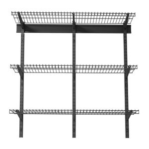 Scaffalatura a 3 Ripiani in Acciaio Resistente da Parete per Garage, 11 x 36 Pollici, Scaffalatura Flottante 0,9 x 3 Piedi per Garage - Product Image 1