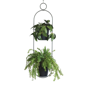 Eco-Friendly Metal Plant Hanger Powder Coated Iron Hanging Flower <b>Pot</b> With Chain Luxury Decorative Garden Planter For Balcony - Product Image 4