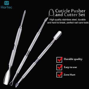 Gel Nail Polish Remover Nail Cuticle Pusher Stainless Steel Manicure Pedicure <b>Tools</b> Cuticle Peeler Scraper for Fingernails - Product Image 3