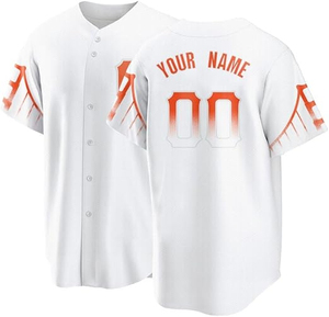 Tailored Sublimated Performance Breathable Short Sleeve Oversize <b>Baseball</b> Jersey Uniform Set For Adults - Product Image 4