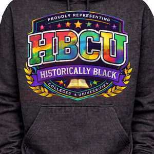 Hoodie personnalisé pour les universités et les collèges HBCU, look stylé, chaud, confortable, durable, professionnel. - Product Image 3