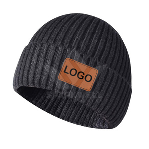 Gorro de Punto Unisex 100% Acrílico, Color Sólido, Estilo Casual, Ajustable, Transpirable e Impermeable, 56-58CM, Cálido - Product Image 1