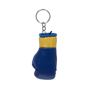 Blue light <b>boxing</b> keychain Custom logo printed keychain PU leather sports accessory Durable <b>boxing</b> <b>gift</b> - Product Image 3