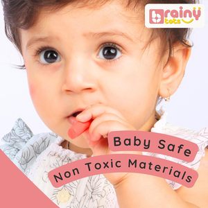 Bloques de números de madera Brainy Tots con palitos rojos, juguete educativo de matemáticas para niños, aprendizaje de conteo y aritmética - Product Image 4