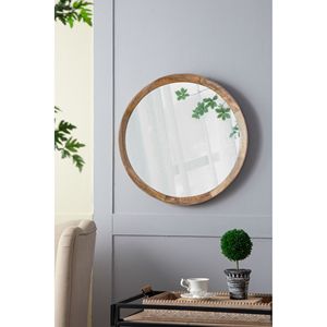 D20x1.5 arredamento di transizione in legno massello Mango bagno ingresso Console magra parete specchio da parete con cornice decorativa - Product Image 6