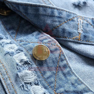 Chaleco Vaquero de Moda para Hombre al por Mayor, Diseño Personalizado, Fabricación en Pakistán, Chaleco Vaquero de Alta Calidad para Hombre - Product Image 6