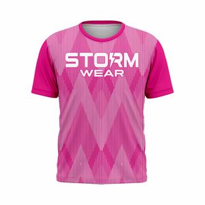 Camisetas deportivas personalizadas por sublimación para hombre, fabricadas en fábrica, de alta calidad, transpirables y de secado rápido, a la venta. - Product Image 4