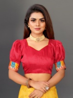 Sari indio y pakistaní de georgette hecho a mano por diseñadores, con blusa elegante con estampado digital, para fiestas, producto al por mayor.
