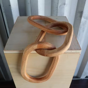 Chaîne en bois faite à la main |   Chaîne décorative en bois naturel pour la décoration intérieure, l'artisanat et le style d'intérieur |   Fournisseur en gros OEM - Product Image 1