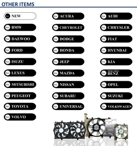 พัดลมระบายความร้อนระบบสําหรับTOYOTA COROLLA AE100 1.8L 96 ~ 97 GEO 96 ~ 97 88590-12270 88550-12160 88453-10022 88454-12130 - Product Image 3