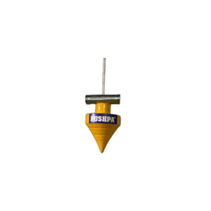 Plomada Profesional de Grado Industrial, Alta Precisión, Acero, Agarre Antideslizante, Herramienta de Alineación Vertical para Constructores e Ingenieros - Product Image 4