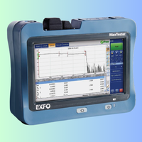 OTDR EXFO MAX 715D M1 de la MEJOR CALIDAD, Reflectómetro Óptico en el Dominio del Tiempo, Rango Dinámico de 32dB, 256,000 Puntos de Muestreo, Pantalla de 7 Pulgadas, para Exteriores