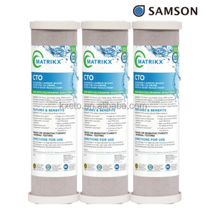 Filtre durable pour la réduction du chlore et du chloramine pour purificateurs d'eau de 10 pouces, filtre à eau très bien noté, best-seller sur le marché - Product Image 1