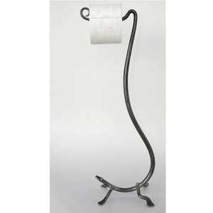 Soporte de Papel Higiénico de Hierro Forjado a Mano con Diseño Único de Serpiente, Soporte Decorativo Rústico para Papel Higiénico - Product Image 1
