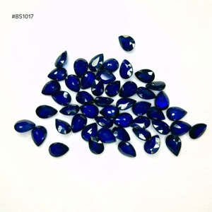 Saphir bleu de Madagascar, ensemble de pierres précieuses ovales et en forme de poire, 271,75 ct, haute qualité, pierres précieuses en vrac pour la fabrication de bijoux, approvisionnement direct - Product Image 2