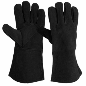 Gants de soudure en cuir de vachette de haute qualité, réfléchissants, pour la sécurité industrielle, la construction et la lutte contre les incendies - Product Image 6