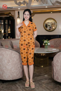 Women's home wear <b>Pyjama</b> set luxury style comfortable feeling <b>for</b> the wearer size S to XXL Cold Silk high quality - Product Image 4