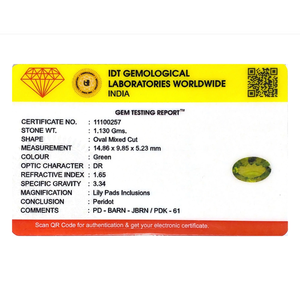 Exquisite 5.65 Carat Natural Peridot Loose Gemstone Faceted Cut High Quality for Fine Jewelry - Product Image 4