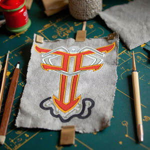 Custom Embroidered Applique Badge Iron <b>On</b> Heat Press <b>Sew</b> <b>On</b> <b>Patch</b> for Clothing Jackets Hats Jeans Uniforms with Custom 3D Logo - Product Image 5