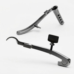 Les lames Caspar Specula Black Finish de qualité supérieure, de 75 millimètres, sont conçues pour une rétraction chirurgicale précise et une visibilité optimale. - Product Image 1