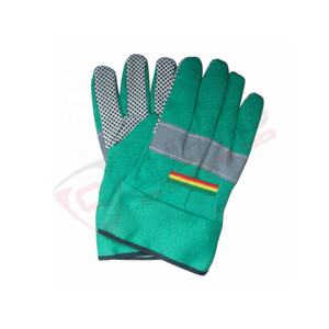 Guantes de jardinería transpirables con estampado de puntos, guantes de trabajo para hombres y mujeres, resistentes a perforaciones con protecciones para plantar flores - Product Image 3