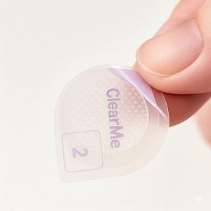 แผ่นแปะจุดด่างดำ K-Beauty Microdart ผสมไฮยาลูรอนิค แอซิด และไนอะซินาไมด์ พร้อมฟิล์ม EZ Touch Support สำหรับผิวหน้า - Product Image 1