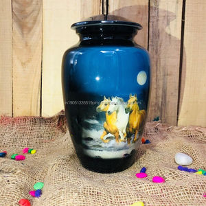 Urnas de Cremación de Aluminio Personalizadas al por Mayor para Adultos, Recuerdo Personalizado, Estilo Americano, Capacidad de 200/220 Pulgadas Cúbicas, Funerales - Product Image 3