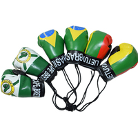 Gants de boxe miniatures personnalisables 2026, légers, respirants, à séchage rapide, en cuir, unisexe, avec fermeture auto-agrippante