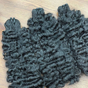 Nouvel Arrivage 2026 : Extensions de Cheveux Naturels Bouclés Birmans Double Drawn, 100% Cheveux Vietnamiens en Tissage, Prêts à l'Expédition - Product Image 1